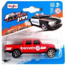 1/64 2020 Jeep Gladiator *Fire & Rescue*, red 1/64 2020 Jeep Gladiator *Fire & Rescue*, red