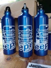 Aluminium water bottle Blue