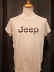 T-shirt Ecru/Rose Jeep logo - Large T-shirt Ecru/Rose Jeep logo - Large